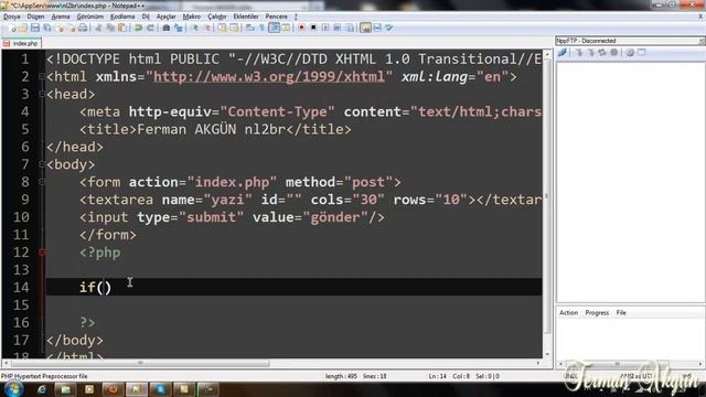 Php de nl2br fonksiyonu смотреть онлайн