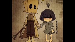 арты моно и шистая🖤♥️ (маленькие кошмары)