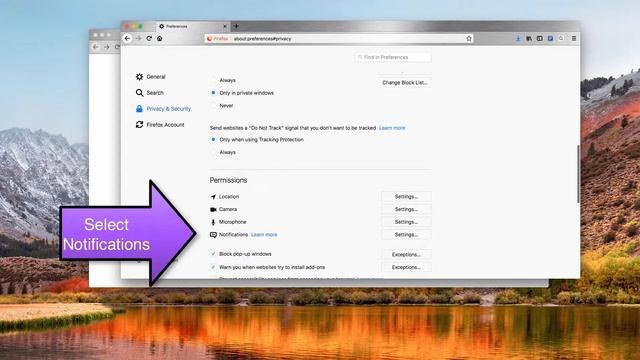 How to disable Web Push Notifications in Mozilla Firefox? смотреть онлайн