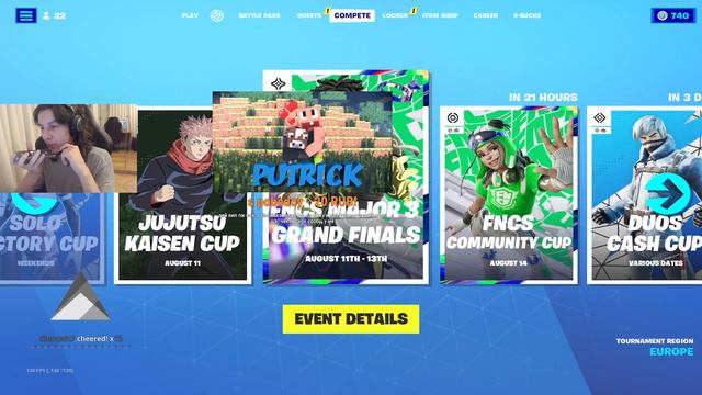 PUTRICK ЗВОНИТ МАМЕ И ГОВОРИТ ЧТО ВЫИГРАЛ FNCS