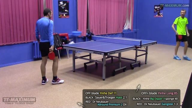 ALLROUND PREMIUM 2 OX - тест в игре на счёт новых длинных шипов от DR NEUBAUER смотреть онлайн