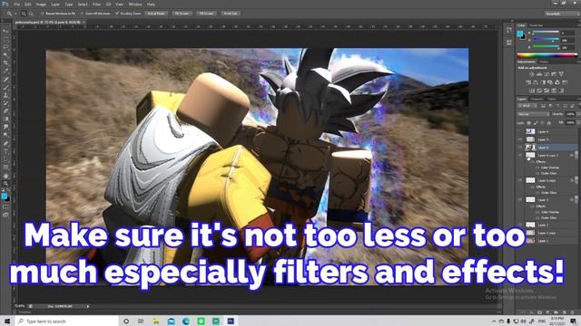 Making YOUR Roblox GFX! MUI Goku vs Saitama FULL POWER |Can You Make A Roblox GFX without Photoshop смотреть онлайн