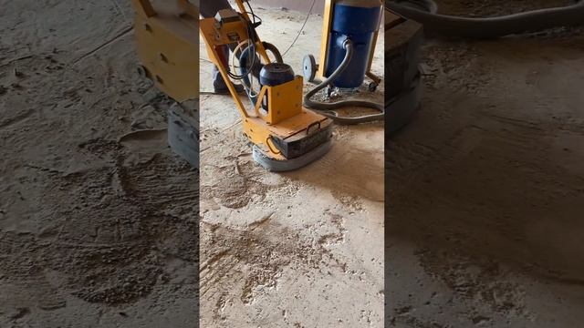 Шлифовка бетонного пола