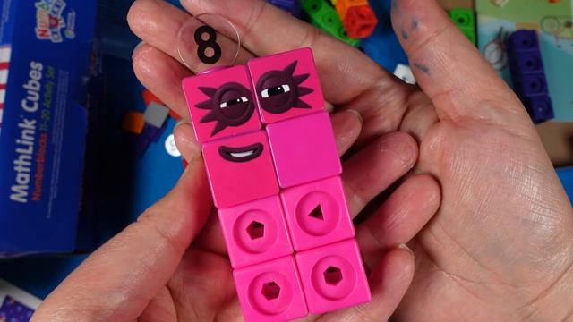 All NUMBERBLOCKS Mathlink Cube Character 1 To 20