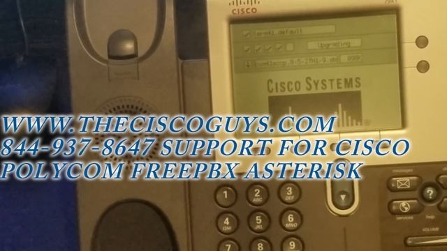 Boot loop Fix Cisco 7941 7942 7961 7962 7945 upgrade to Sip смотреть онлайн