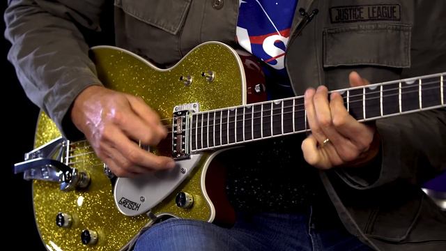 Gretsch Masterbuilt G6128CS 1959 Duo Jet NOS • SN: UC16081430 смотреть онлайн