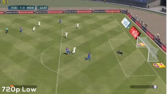 Pro Evolution Soccer 2017 Test In Core I3 3240 4GB RAM GT310 512MB DDR3 смотреть онлайн