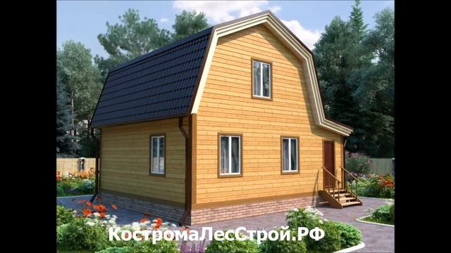 Дом из бруса Смоленск S= 86 кв.м смотреть онлайн