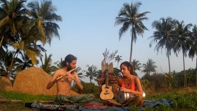 PNG Bansuri & Darbuka - 26.11.2016 - Arambol, Goa. смотреть онлайн