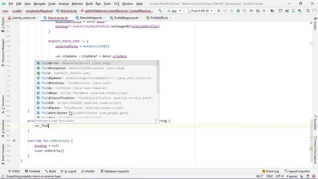 Android Retrofit - Retrofit Upload | Beginner Simple Example смотреть онлайн