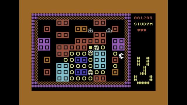 Commodore 64 -=Pak-Men=- preview v0.4 смотреть онлайн