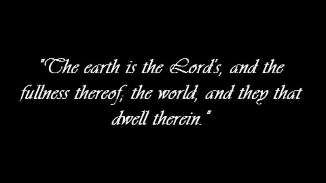 "Psalm 24:1" смотреть онлайн