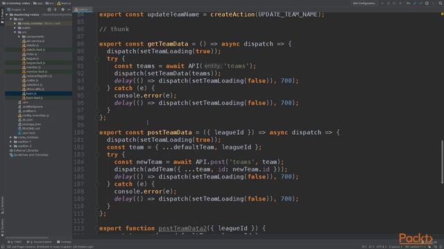 Mastering Redux: Handle Async Actions | packtpub.com смотреть онлайн