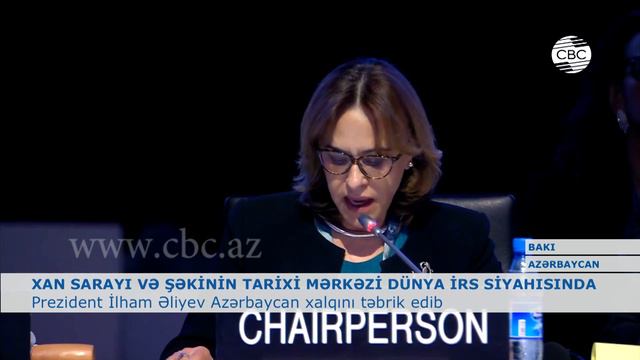 XAN SARAYI VƏ ŞƏKİNİN TARİXİ MƏRKƏZİ DÜNYA İRS SİYAHISINA SALINIB смотреть онлайн