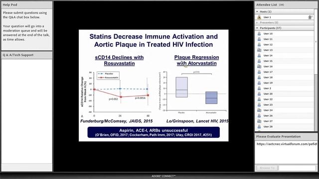 January 2018 ACC: Immune Activation in Treated HIV: Does It Still Matter? смотреть онлайн