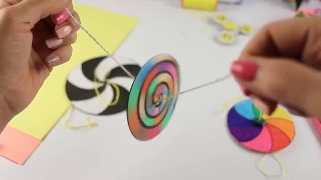 Loom Planet! СПИННЕР НА НИТКЕ своими руками _  Спиннер из бумаги самый простой способ смотреть онлайн