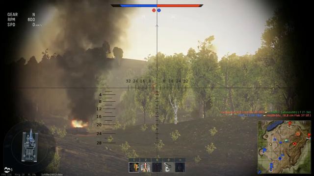Life War Thander Вечерний стрим Наземная техника СССР ПолК UARR #4 смотреть онлайн