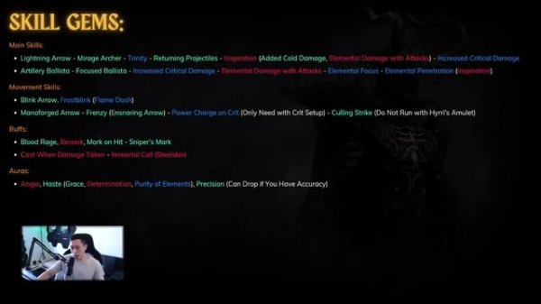 [PoE 3.22] Lightning Arrow Deadeye League Start Guide - Path of Exile Trial of Ancestors