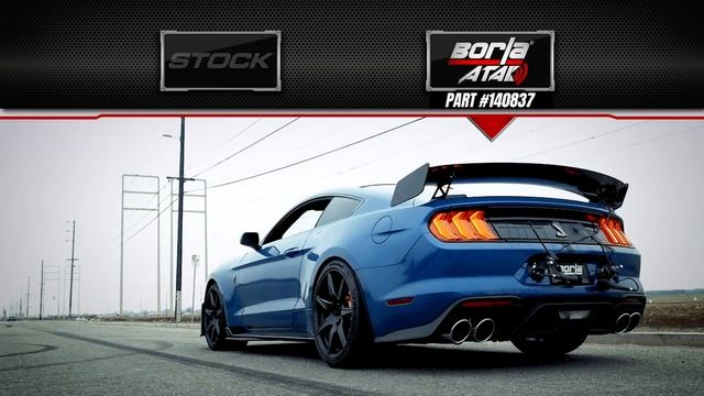 Borla Exhaust for the 2020-2023 Ford Mustang Shelby GT500 смотреть онлайн