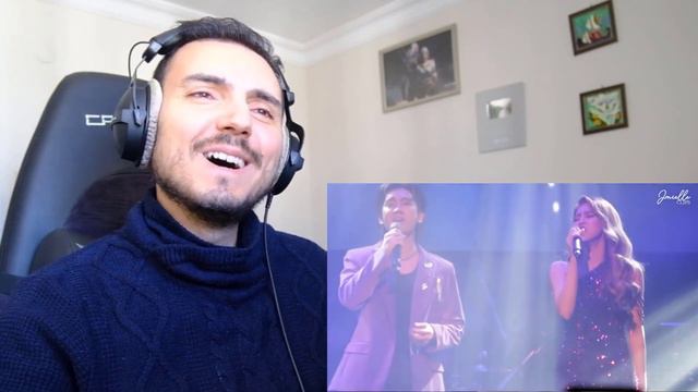 The Prayer - JM and Marielle (In Harmony Concert) Reaction смотреть онлайн
