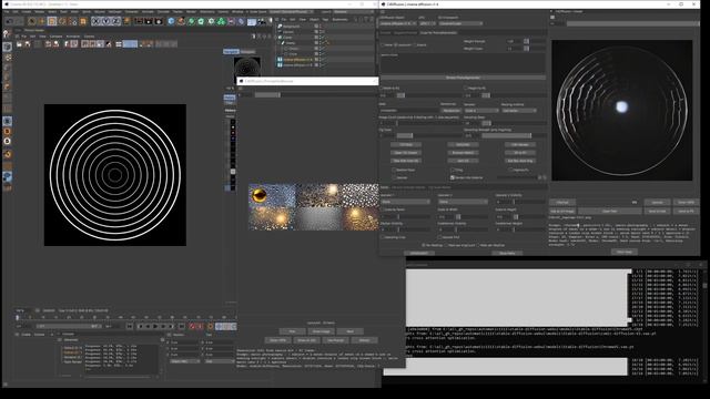 Cinema4D and Stable Diffusion. Api of Lexica.art and Krea.ai. смотреть онлайн