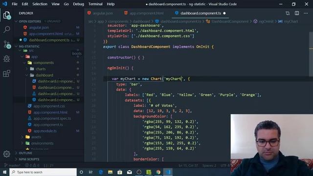 Angular 8 with ChartJS 2020 | Mohamed IDBRAHIM смотреть онлайн