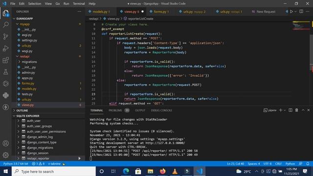 Django Restful API Series - Form validation смотреть онлайн