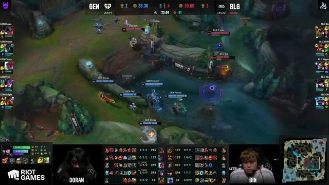 GEN VS BLG | Ván 3 | CKTG 2023 - VÒNG LOẠI TRỰC TIẾP | NGÀY 2 смотреть онлайн