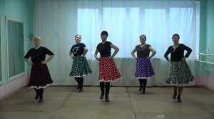 Мастер класс от танцевального коллектива «Уралочка» по народному танцу «Притопы»