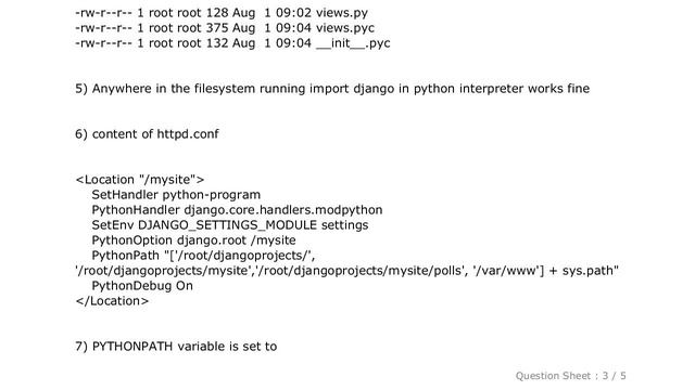 Django : Django newbie deployment question - ImportError: Could not import settings 'settings' смотреть онлайн