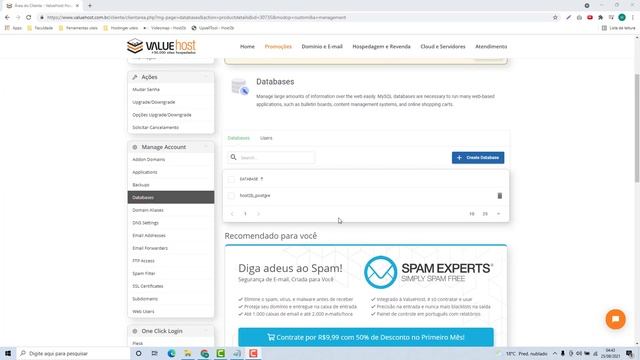 Como Apagar Banco de Dados PostgreSQL na ValueHost (Rápido e Fácil) 2022 смотреть онлайн