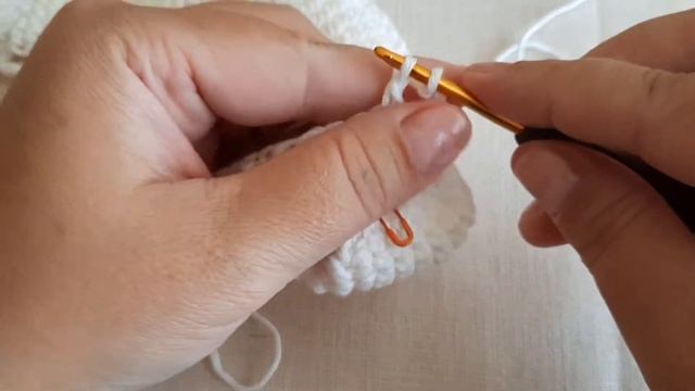 Узор филейная сетка крючком по кругу (второй ряд) смотреть онлайн