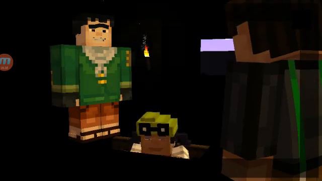 Minecraft story mode часть 1 СТРОИТЕЛЬСТВО! смотреть онлайн