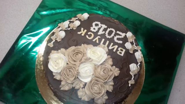 🍰🎂☕😍😋УКРАШЕНИЕ ШОКОЛАДНОГО ТОРТИКА НА ВЫПУСКНОЙ. ОБЗОР🍰🎂☕😍😋 смотреть онлайн