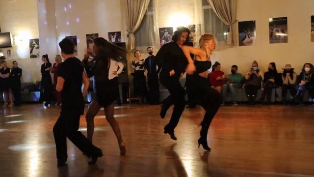 Gabriele Goffredo - Anna Matus | Andrey Gusev - Vera Bondareva | Practice JIVE 2021 смотреть онлайн