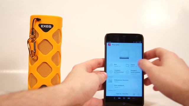 Портативная колонка для туриста EXEQ SPK-1208: подключение к смартфону Meizu MX3 смотреть онлайн