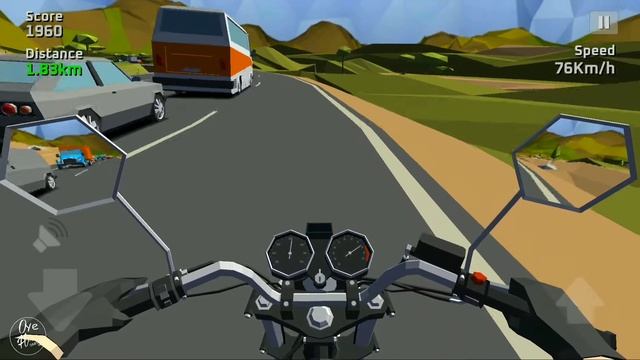 Cafe Rider game(Motorcycle game) смотреть онлайн