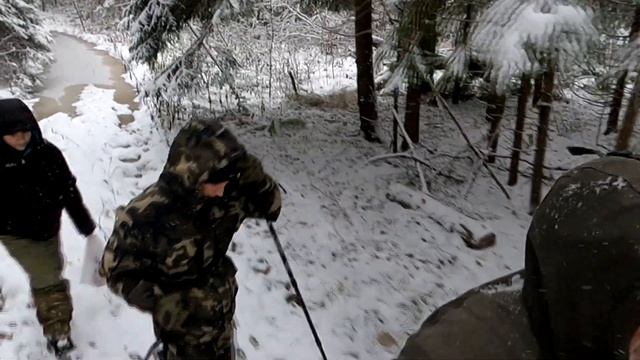 Снежный поход с пионерами смотреть онлайн