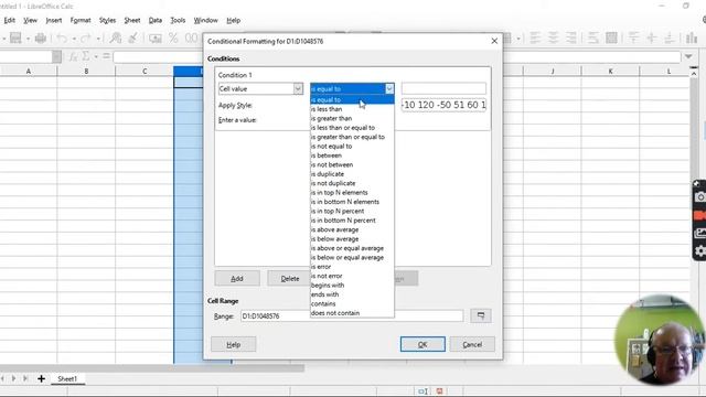 CONDITIONAL FORMATTING ON A SPREADSHEET смотреть онлайн