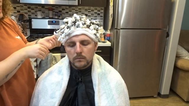 Spiral Perming Husbands Hair смотреть онлайн