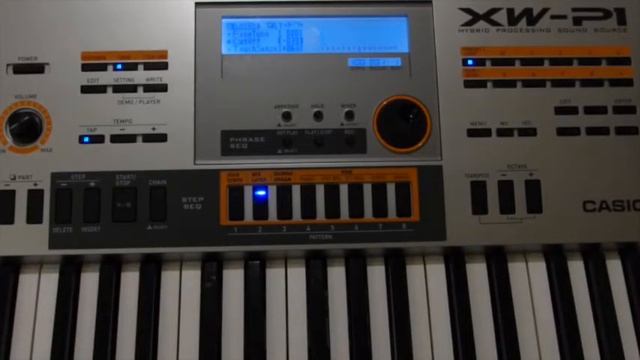 Casio XW-P1 Synth Tutorial & Review #6 - Hex Layer Creation
