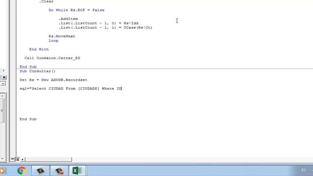 Lista ComboBox - Tutorial SQL en Excel Nº 11 смотреть онлайн