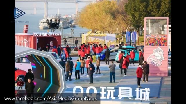 Xinhua Silk Road: Chery's NEV QQ Ice Cream unveiled at a cultural festival in Wuhu, Anhui смотреть онлайн