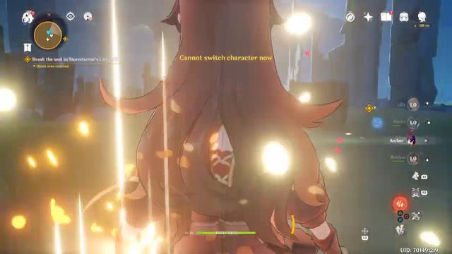 How to Break the seal in storm terror's lair (1-3) | Genshin impact смотреть онлайн