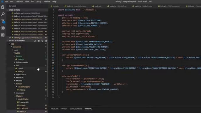WebGL React component - EP6 - Camera смотреть онлайн