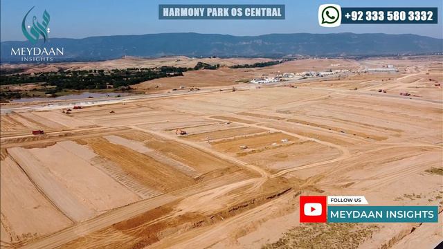 Harmony Park Overseas Central New Development Progress I Capital Smart City Islamabad (Drone View) смотреть онлайн