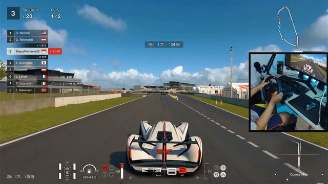 Gran Turismo Sport | MAZDA LM55 VGT (Gr.1) | 24h LE MANS | G29 | PS4pro смотреть онлайн