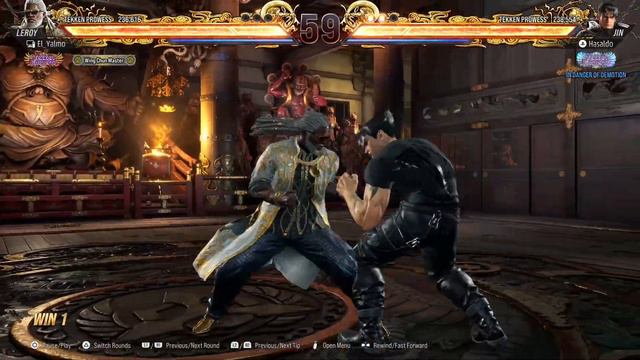 TEKKEN 8: Leroy (El_Yalmo) vs Jin (Hasaldo) | Gameplay #8 | High Ranking Player Matches смотреть онлайн