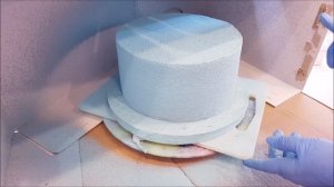 Покрытие торта шоколадным велюром часть 2