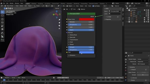 Blender 4.0 - New Principled BSDF Shader Update! смотреть онлайн